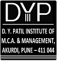D. Y. Patil Institute of Master of Computer Applications and Management Akurdi, Pune Logo