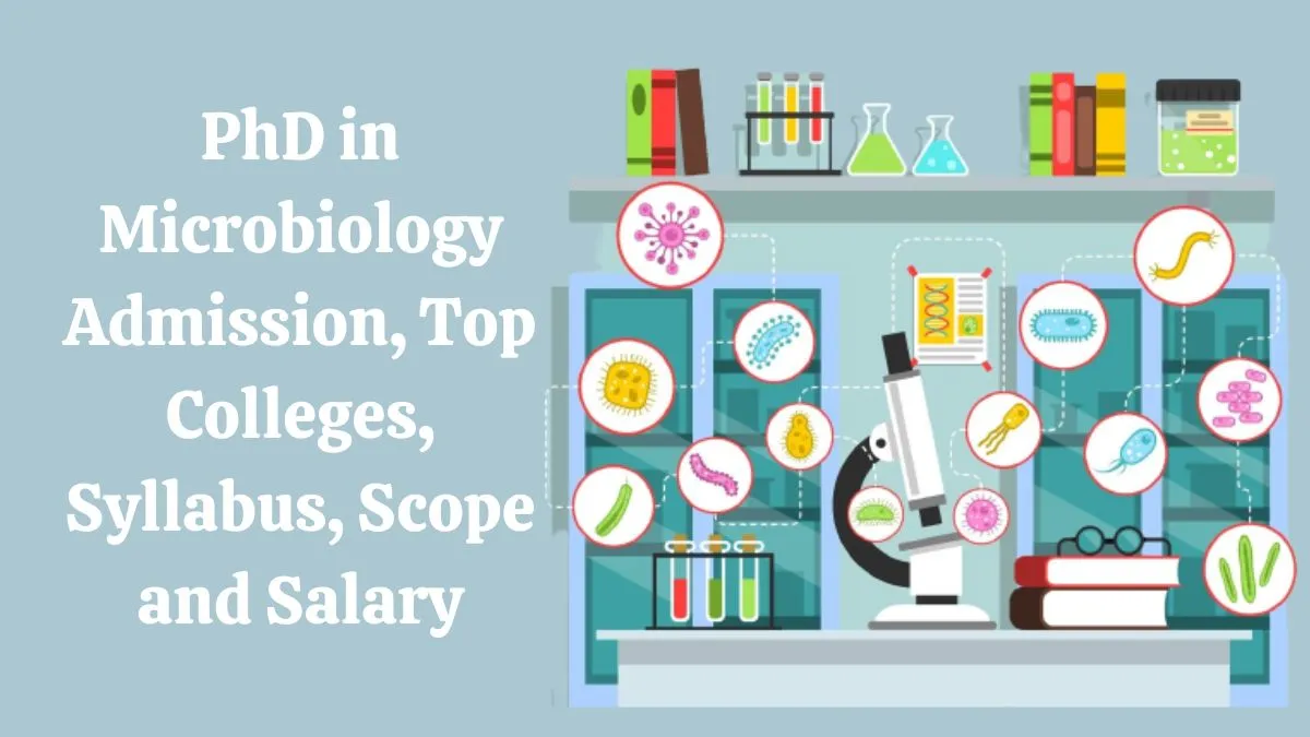 Doctor of Philosophy (PhD) in Microbiology Admission, Top Colleges, Syllabus, Scope and Salary 2023